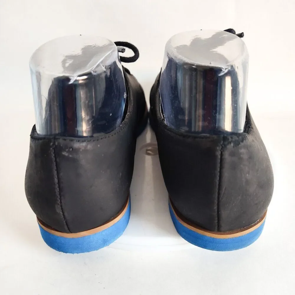 Madden‎ Girl Jacobz Faux Leather Wingtip Oxford Shoes Black 8.5 Lace Up Academia